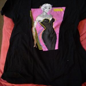 Black Graphic Short Sleeve Tee